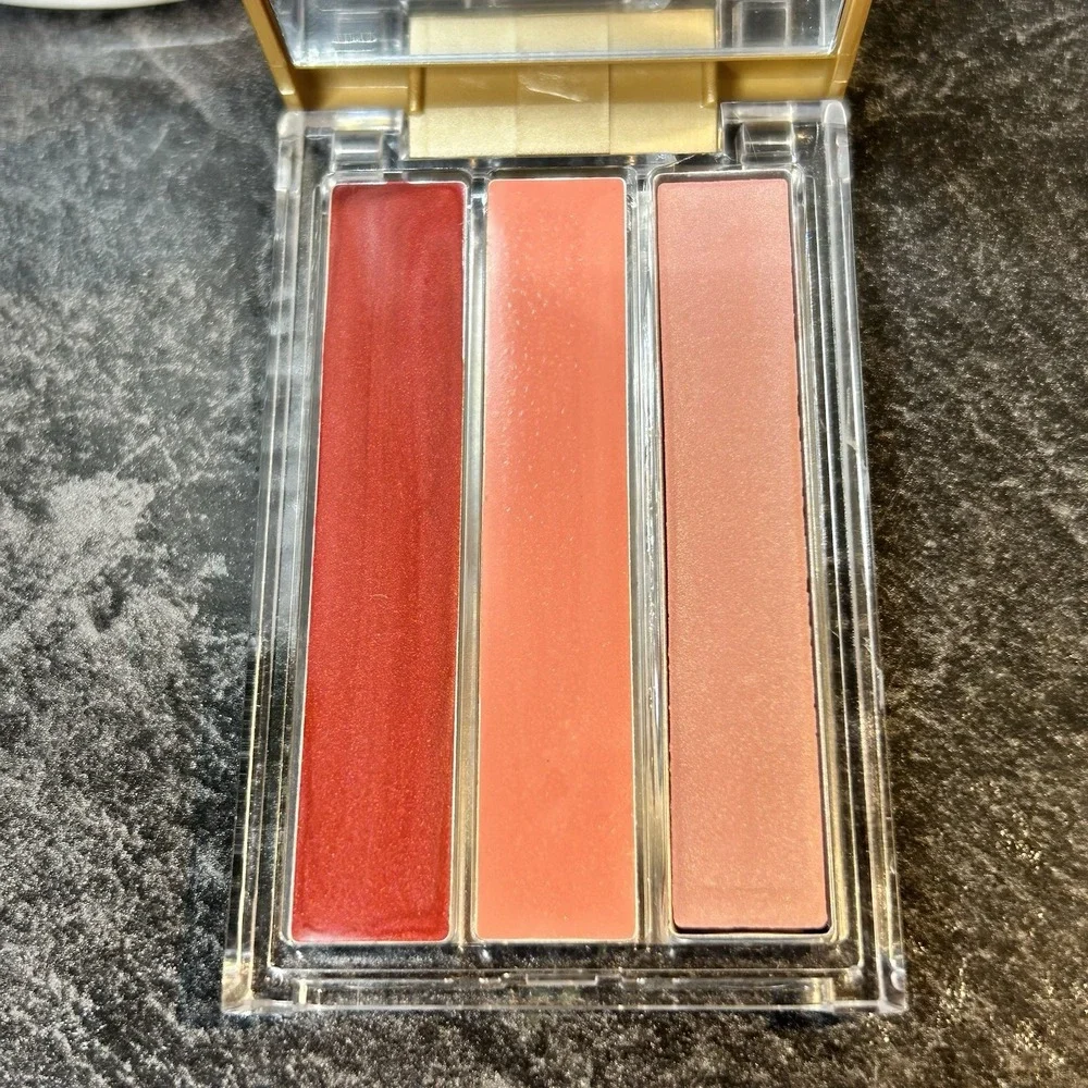 Estee Lauder Pure Color SANGRIA, Crystal‎ Baby Lipstick & PINK SHIMMER Blush